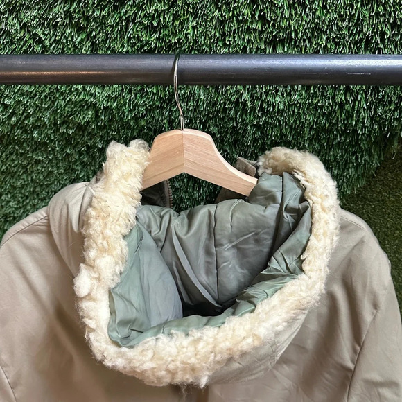 Vintage 1980s Sears Down Filled Bomber Jacket Large - Picture 7 of 9